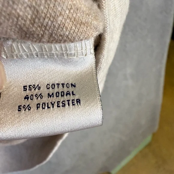 Peter Millar cream Zip Up Sweater Classic Style - Picture 5 of 8